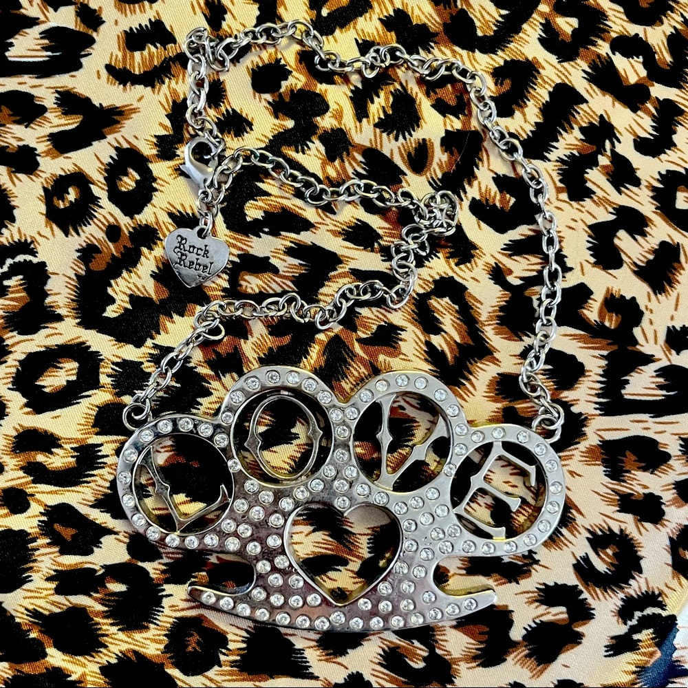 Love Knuckles Necklace